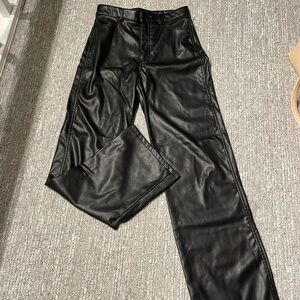 Garage size small leather pants